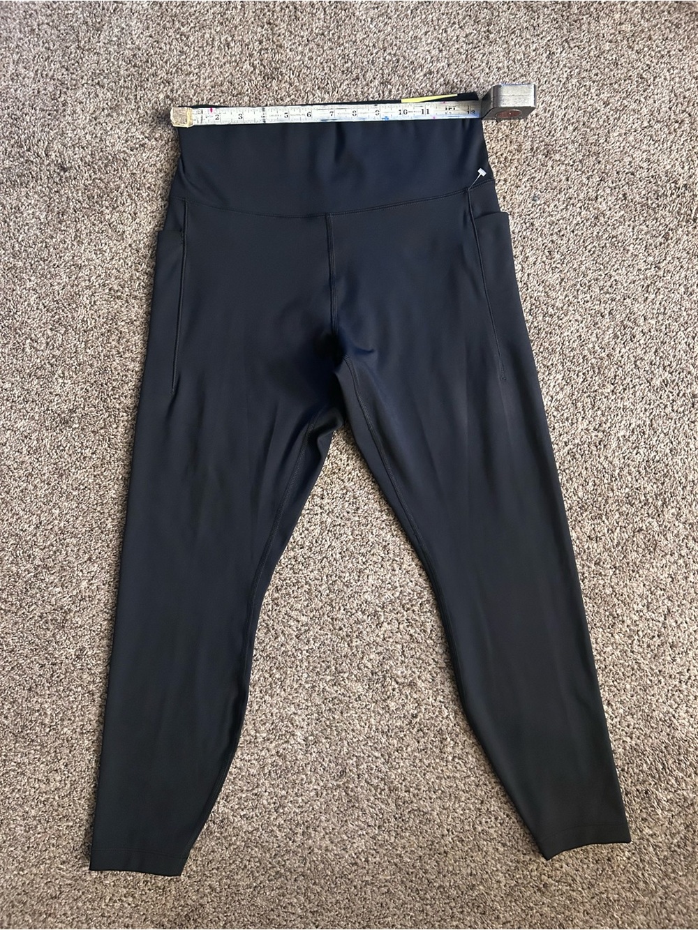all in motion Black High-Waist Leggings with Side Pockets